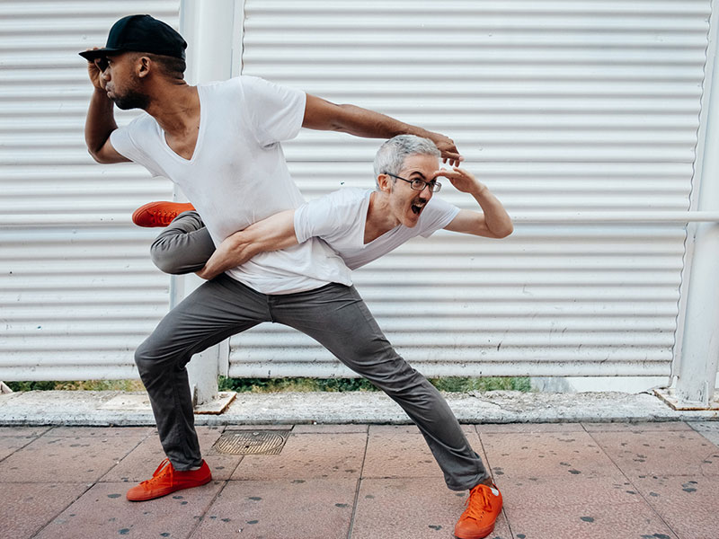 Integrantes espectáculo "Agridulce"