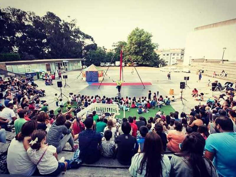 Vista xeral de gala de circo